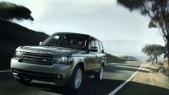 Silver cars Land Rover Range Rover