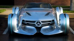 Silver cars Mercedes-Benz