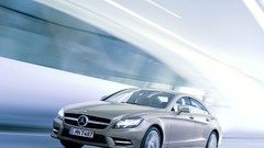 Silver cars Mercedes-Benz Mercedes-Benz CLS-Class
