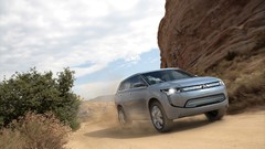 Silver cars Mitsubishi vehicles