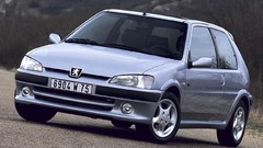 Silver cars Peugeot Peugeot 106