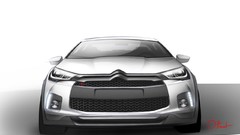 Silver cars racing concept art Citroën DS4