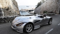 Silver cars roads vehicles scenic Veritas RS III Roadster