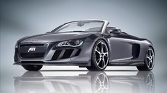 Silver cars Spyder audi r8