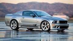 Silver cars vehicles Saleen S302