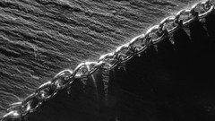 Silver chains minimalistic