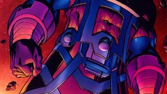 Silver surfer outer space marvel comics Galactus