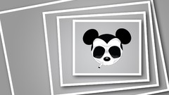 Simple abstract artwork