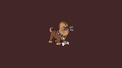 Simple abstract Dogs star wars solid chewbacca minimalistic 