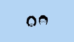 Simple abstract solid flight of the conchords simplistic