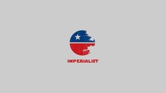 Simple abstract star wars politics solid USA simplistic
