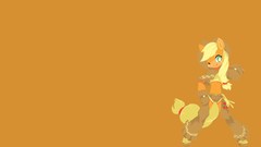 Simple anthropomorphism my little pony Applejack