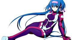 Simple Background anime girls