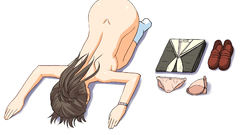 Simple Background anime girls