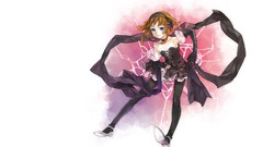 Simple Background anime girls