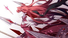 Simple Background anime girls