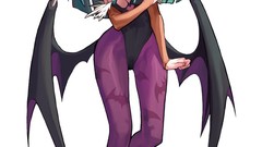 Simple Background anime girls