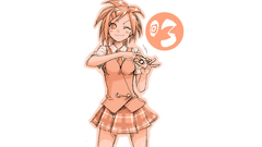 Simple Background Asakura Kasumi