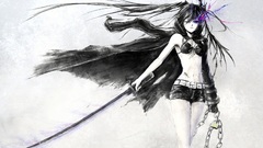 Simple Background black rock