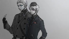 Simple Background blue eyes