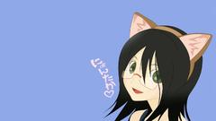 Simple Background brunettes sayonara