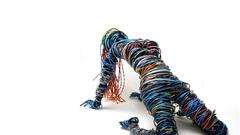 Simple Background Cables