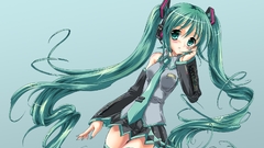 Simple Background detached sleeves