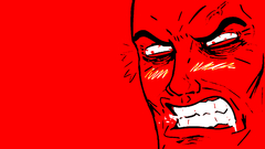 Simple background faces