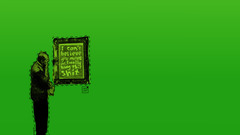 Simple background Green