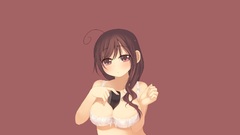 Simple Background Kashiwamochi Yomogi