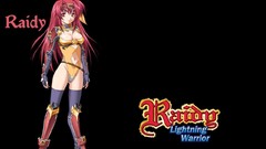 Simple Background Lightning Warrior