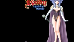 Simple Background Lightning Warrior