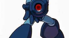 Simple Background Megaman