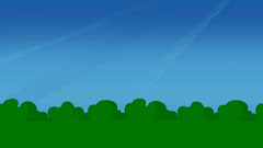 Simple Background Minimalism blue Green artwork