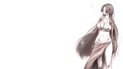 Simple Background One Piece (anime) Boa Hancock