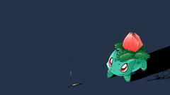 Simple Background Pokemon bulbasaur