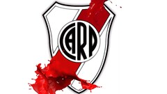 Simple Background red white background white logo