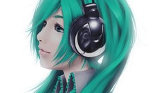Simple Background vocaloid hatsune