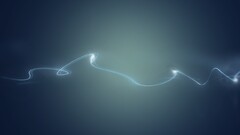 Simple Background waveforms blue Minimalism