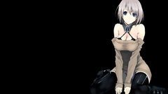 Simple Background woman Anime