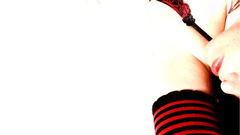 Simple Background woman close-up