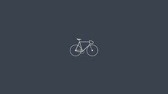 Simple Bicycles minimalistic artwork