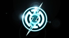 Simple flash Green Lantern dc comics Azul