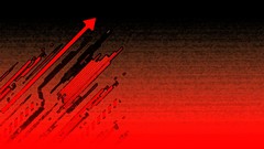 Simple gradient lines minimalistic