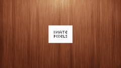 Simple light Pixels Wood minimalistic