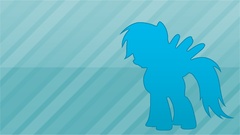 Simple my little pony rainbow dash