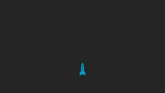 Simple rocket minimalistic