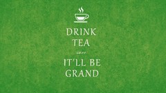 Simple tea Green irish grand Keep Calm and