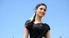 Simple woman Actress stills brunettes models photo shoot indian 