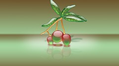 Simplistic multicolor fruits digital